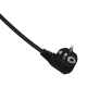 Asztal led -es lámpákkal tárolóval barna tölgy 100 x 50 x 86.5 cm faanyag