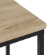 Éjjeli szekrények 2 pcs sonoma tölgy 38 x 30 x 48 cm faanyag Éjjeli szekrények 2 pcs sonoma tölgy 38 x 30 x 48 cm faanyag