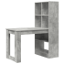 Asztal beton szürke 122 x 67 x 145 cm műgyanta és forgácslap