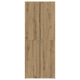 Irodai szekrény 2 darab artisan tölgy mdf 60 x 32 x 153 cm