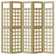 Kültéri adatvédelmi képernyő 5 pcs barna 200 x 180 cm Kültéri adatvédelmi képernyő 5 pcs barna 200 x 180 cm