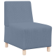 Sofa chiar 3 pcs kék 55 x 74 x 82 cm bársony anyag Sofa chiar 3 pcs kék 55 x 74 x 82 cm bársony anyag