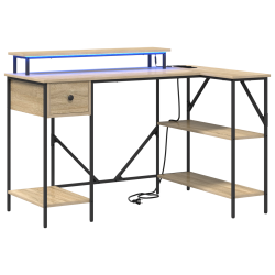 Asztal sonoma tölgy 120 x 79 x 86.5 cm faanyag