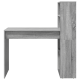 Asztal tárolóval, szürke sonoma 113x54x120 cm forgácslap Asztal tárolóval, szürke sonoma 113x54x120 cm forgácslap