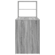 Asztal tárolóval, szürke sonoma 113x54x120 cm forgácslap Asztal tárolóval, szürke sonoma 113x54x120 cm forgácslap