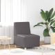 Kanapék székek 2 pcs szürke 55 x 74 x 82 cm műbőr Kanapék székek 2 pcs szürke 55 x 74 x 82 cm műbőr