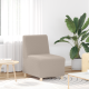 Sofa chiar 2 pcs világosszürke 55 x 74 x 82 cm bársony anyag Sofa chiar 2 pcs világosszürke 55 x 74 x 82 cm bársony anyag