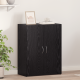 Iroda szekrény fekete tölgy 60x32x77.5 cm szerelt fa
