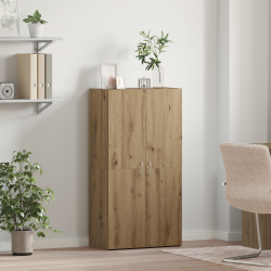 Irodai szekrény kézműves tölgy 60 x 32 x 115 cm faanyag