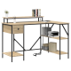 Asztal sonoma tölgy 120 x 79 x 86.5 cm faanyag