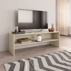 Sonoma tölgy színű forgácslap tv-szekrény 120 x 40 x 40 cm