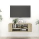 Sonoma-tölgyszínű falra szerelhető tv-szekrény 102 x 35 x 35 cm