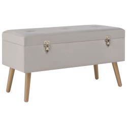 Szürke bársonypad tárolórekesszel 80 cm