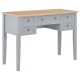 Szürke fa íróasztal 109,5 x 45 x 77,5 cm Szürke fa íróasztal 109,5 x 45 x 77,5 cm