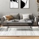 Szürke sonoma szerelt fa dohányzóasztal 100 x 50 x 35 cm Szürke sonoma szerelt fa dohányzóasztal 100 x 50 x 35 cm