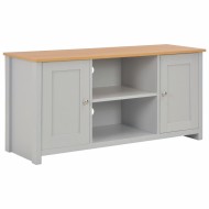 Szürke tv-szekrény 120 x 39 x 58 cm