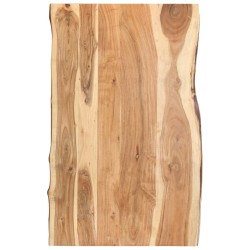 Tömör akácfa asztallap 100 x (50-60) x 3,8 cm