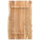Tömör akácfa asztallap 100 x (50-60) x 3,8 cm Tömör akácfa asztallap 100 x (50-60) x 3,8 cm