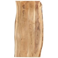 Tömör akácfa asztallap 120 x (50-60) x 2,5 cm