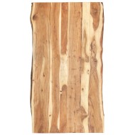 Tömör akácfa asztallap 120 x (50-60) x 3,8 cm