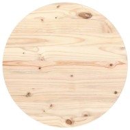 Tömör fenyőfa asztallap ø60 x 2,5 cm