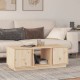 Tömör fenyőfa dohányzóasztal 110 x 50 x 40 cm Tömör fenyőfa dohányzóasztal 110 x 50 x 40 cm