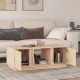 Tömör fenyőfa dohányzóasztal 110 x 50 x 40 cm Tömör fenyőfa dohányzóasztal 110 x 50 x 40 cm