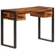 Tömör kelet-indiai rózsafa íróasztal 2 fiókkal 110 x 50 x 77 cm