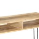 Tömör mangófa konzolasztal 115 x 35 x 76 cm