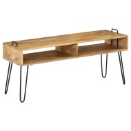 Tömör mangófa tv-állvány 110 x 35 x 45 cm