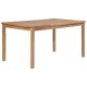 Tömör tíkfa kerti asztal 150 x 90 x 77 cm Tömör tíkfa kerti asztal 150 x 90 x 77 cm