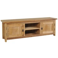 Tömör tíkfa tv-szekrény 120 x 30 x 40 cm
