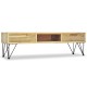 Tömör tíkfa tv-szekrény 120 x 35 x 35 cm Tömör tíkfa tv-szekrény 120 x 35 x 35 cm