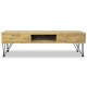 Tömör tíkfa tv-szekrény 120 x 35 x 35 cm Tömör tíkfa tv-szekrény 120 x 35 x 35 cm