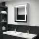 Tükrös fürdőszobaszekrény led világítással 50 x 13 x 70 cm