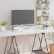 Tv/monitor állvány  átlátszó üveg 90x30x13 cm