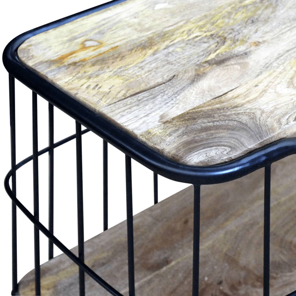 100x40x45 cm tömör mangófa tv szekrény