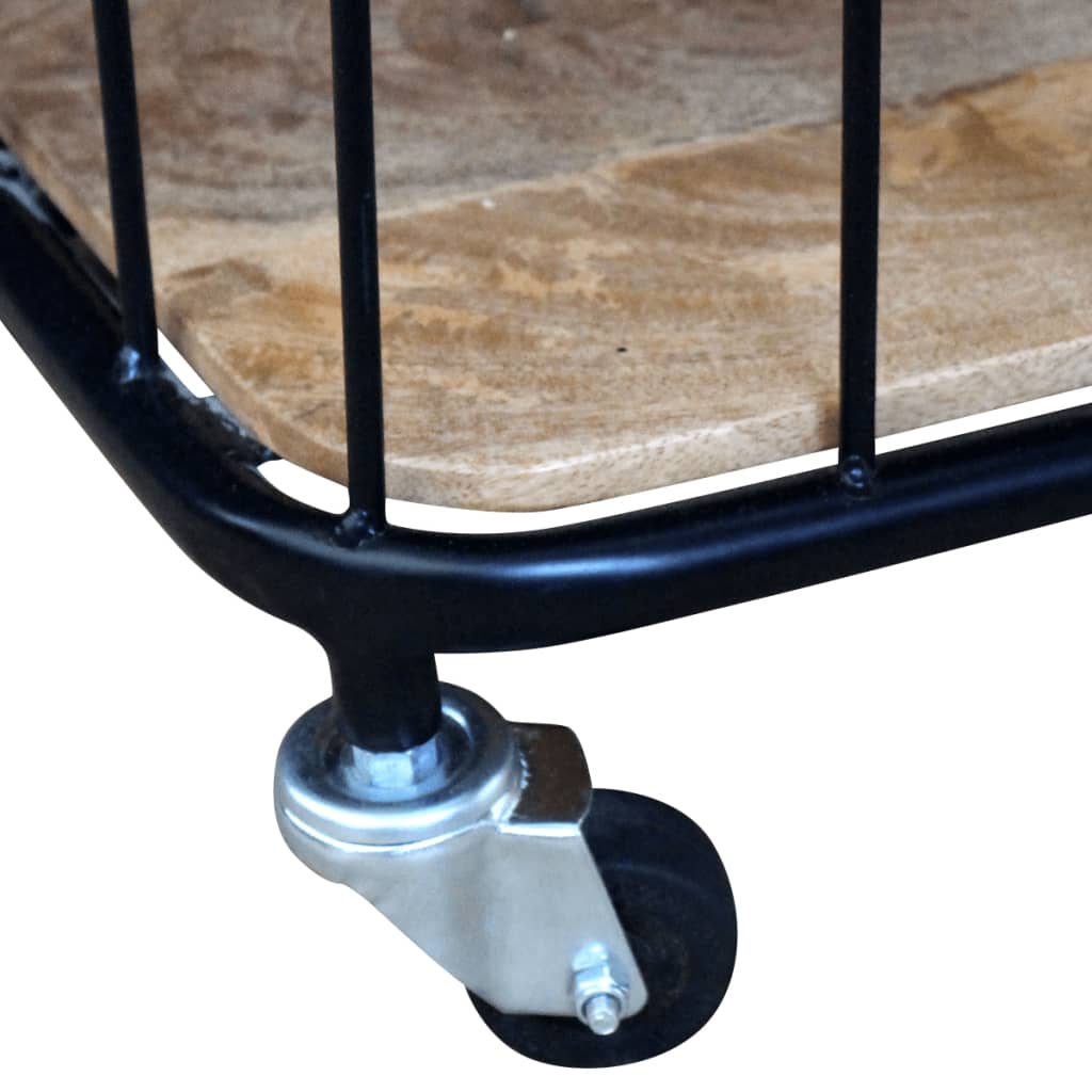 100x40x45 cm tömör mangófa tv szekrény