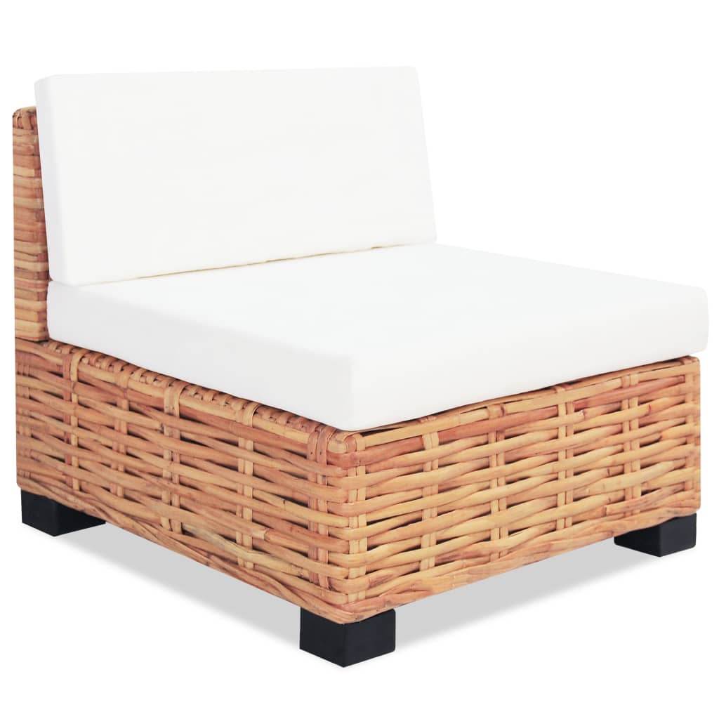 14 részes természetes rattan kanapészett 14 részes természetes rattan kanapészett