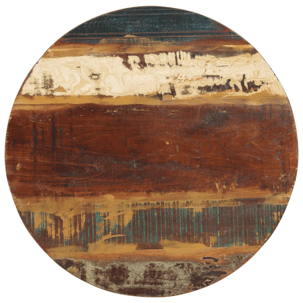 2 db tömör újrahasznosított fa egymásba tolható asztal