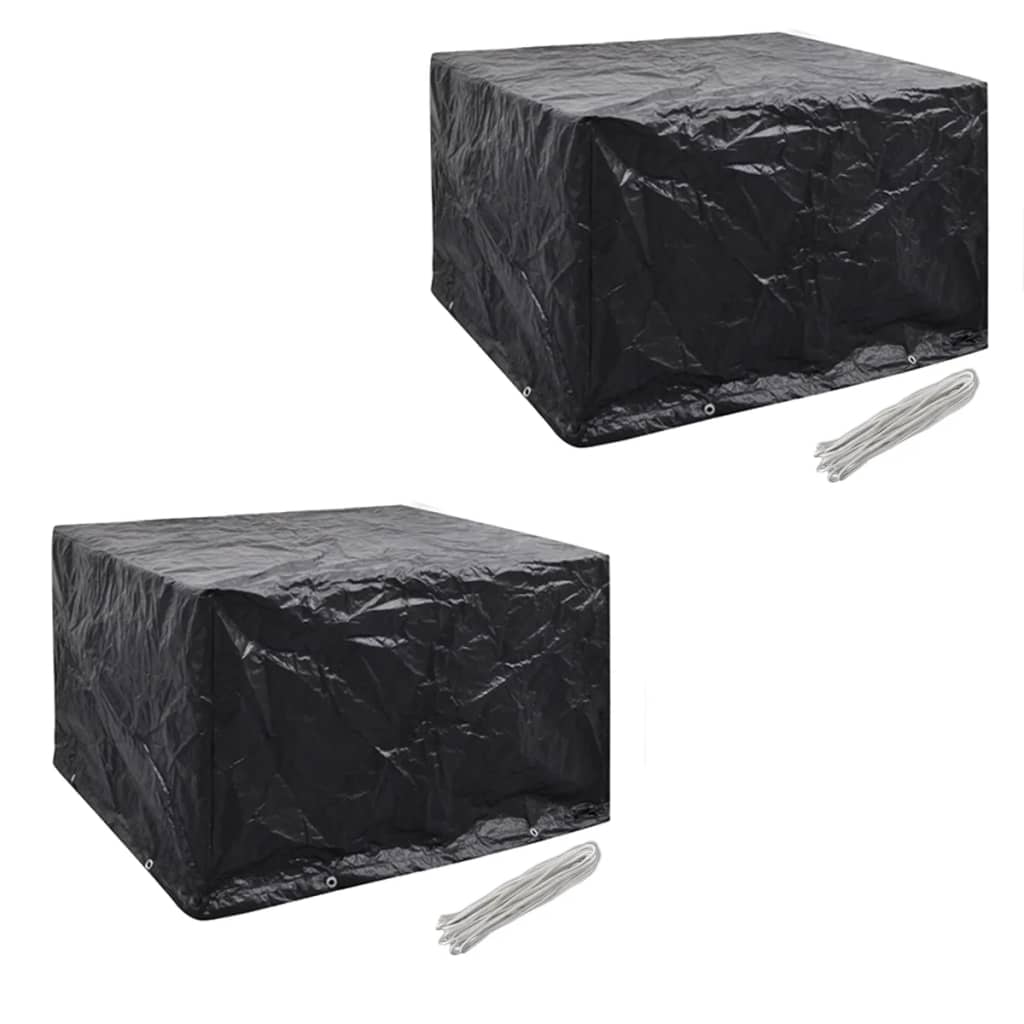 2 db védőhuzat 4 személyes polyrattan szetthez 113 x 113 cm