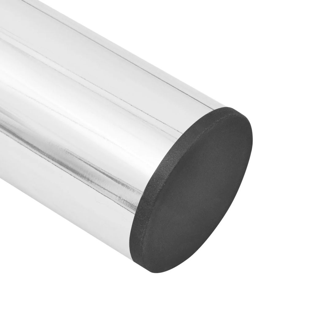 2 teleszkópos asztalláb 710 mm - 1100 mm króm