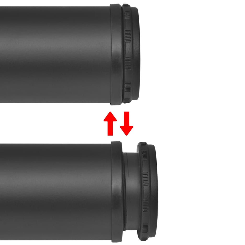 242150 4 height adjustable table legs black 1100 mm
