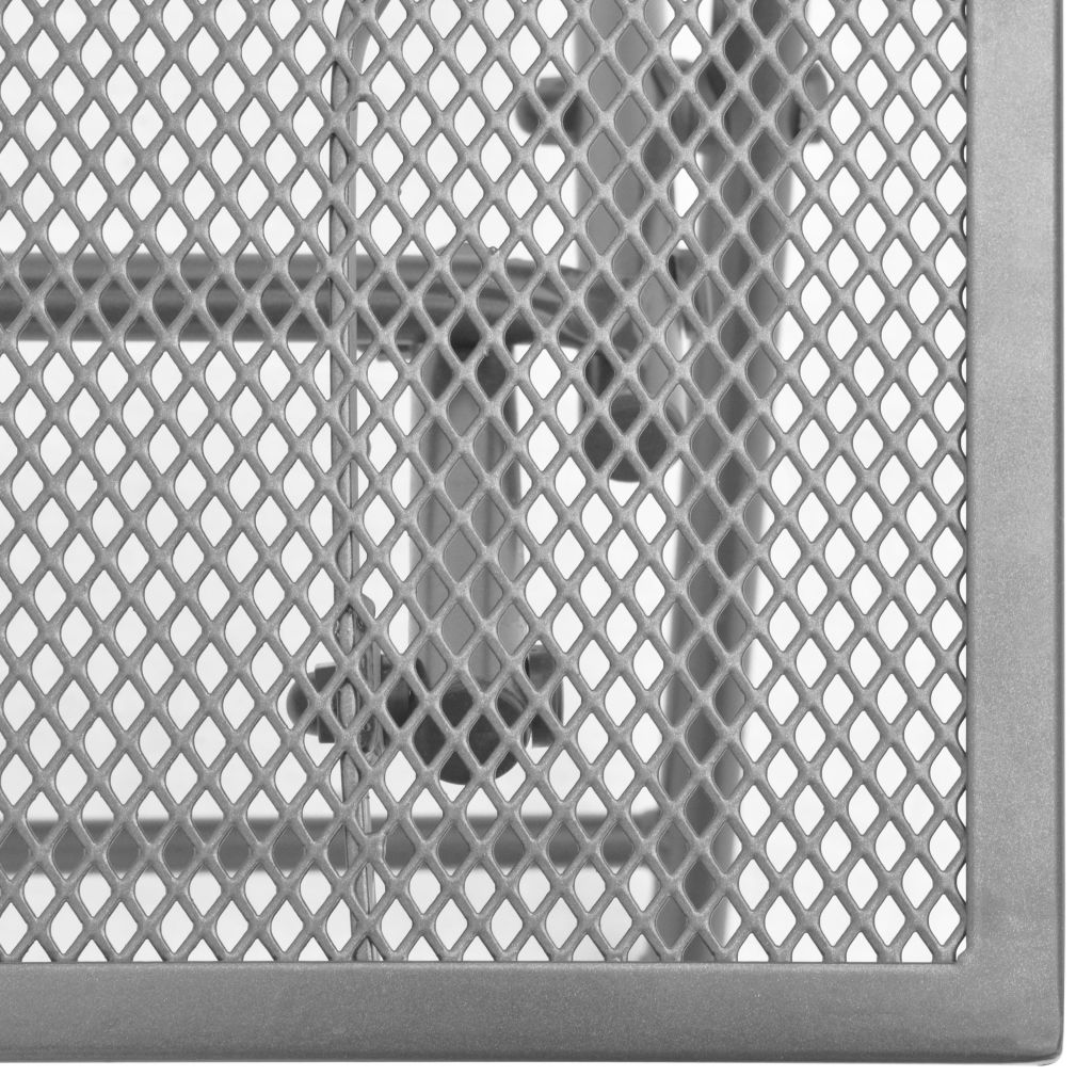 2 db antracitszürke acél napozóágy asztallal