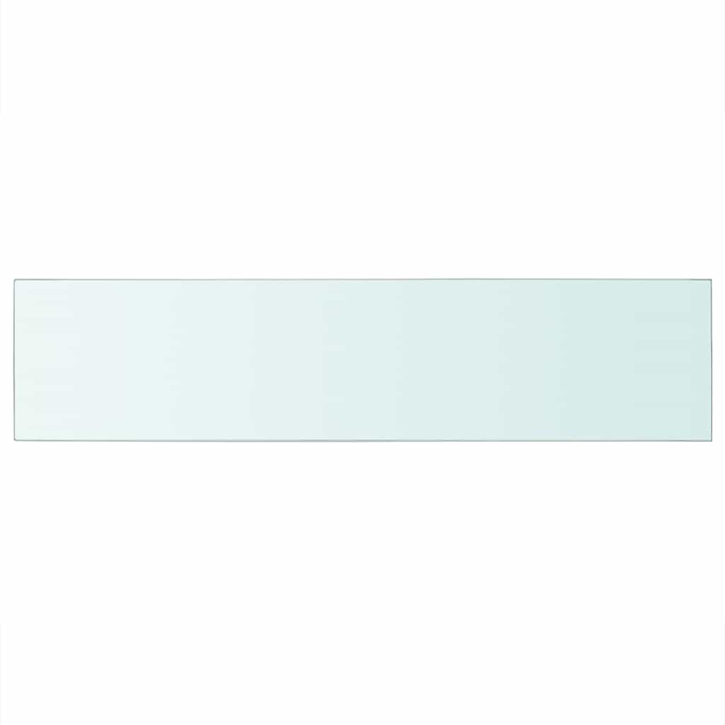 110x25 cm átlátszó panel üvegpolc