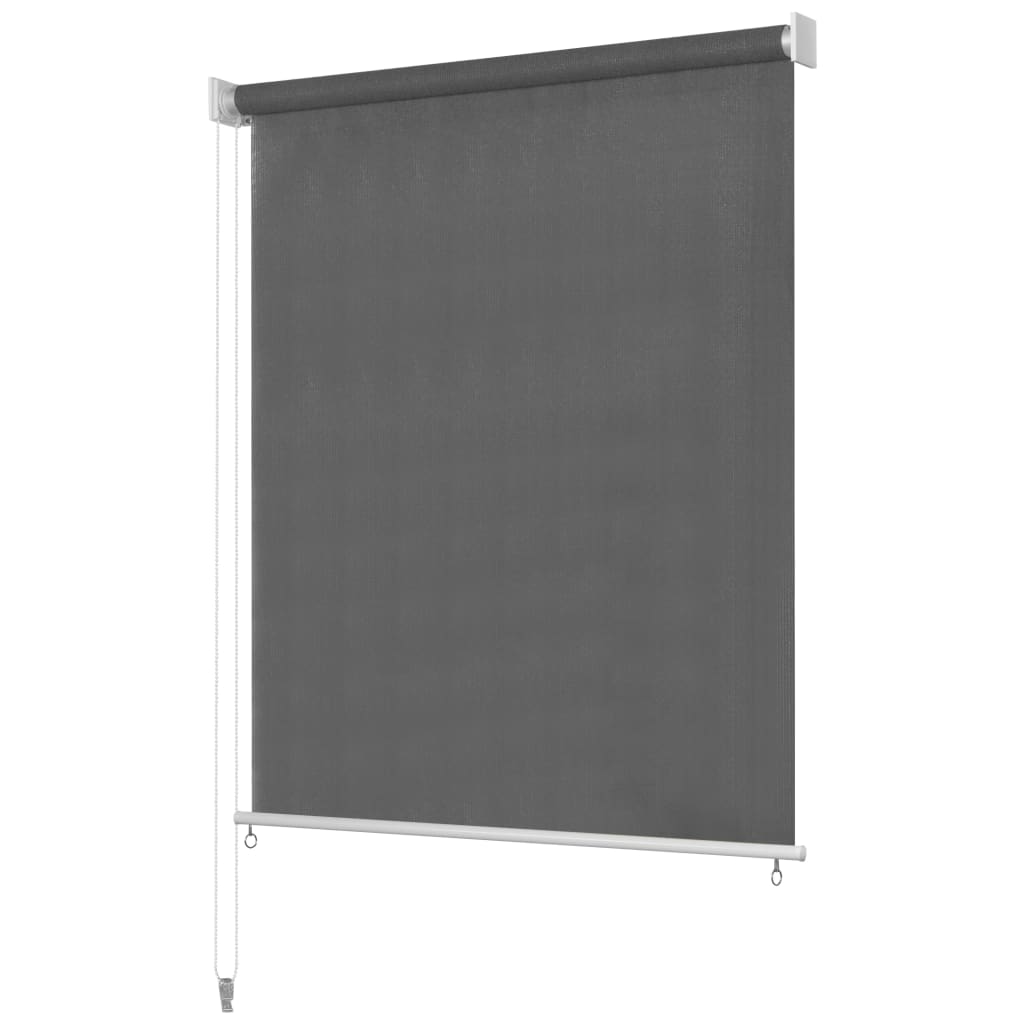 Antracit színű, kültéri sötétítő roló 200 x 230 cm
