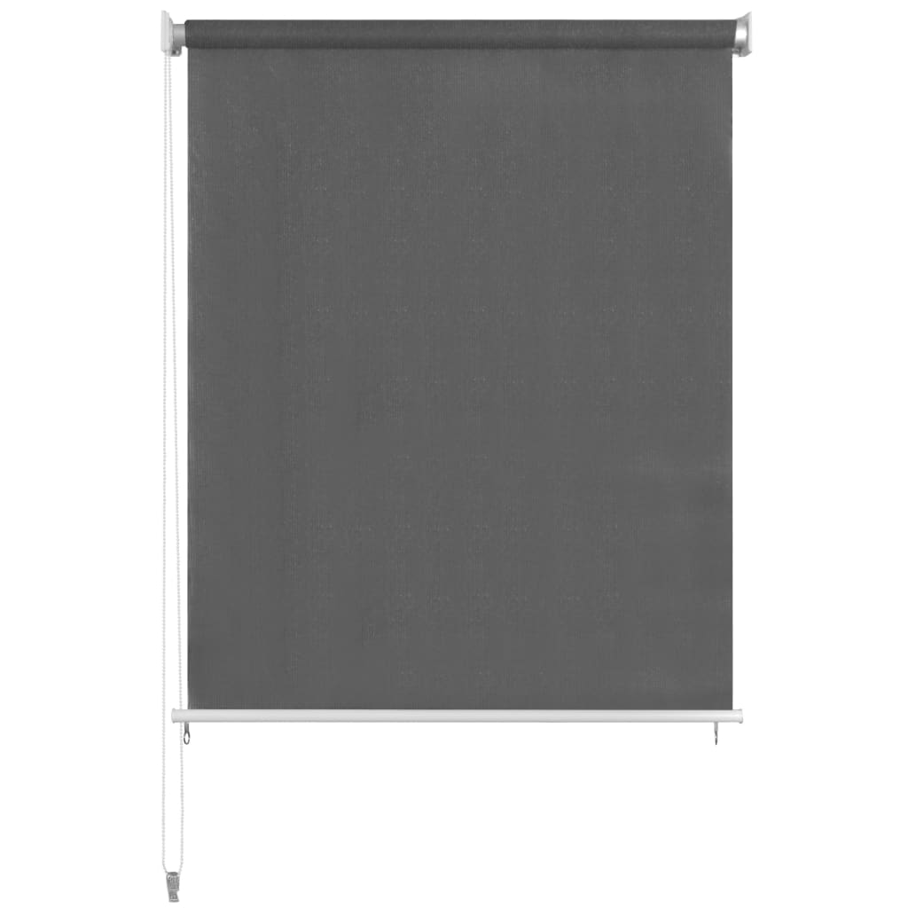 Antracit színű, kültéri sötétítő roló 400 x 230 cm