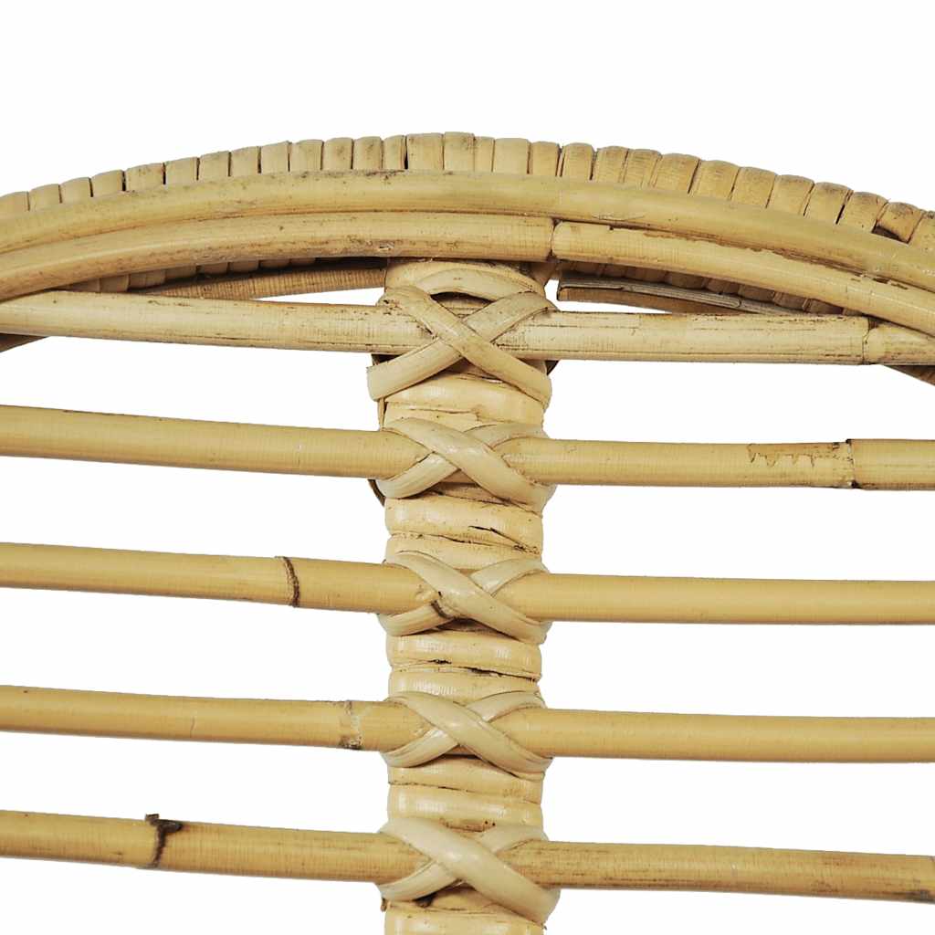 2 db természetes rattan étkezőszék