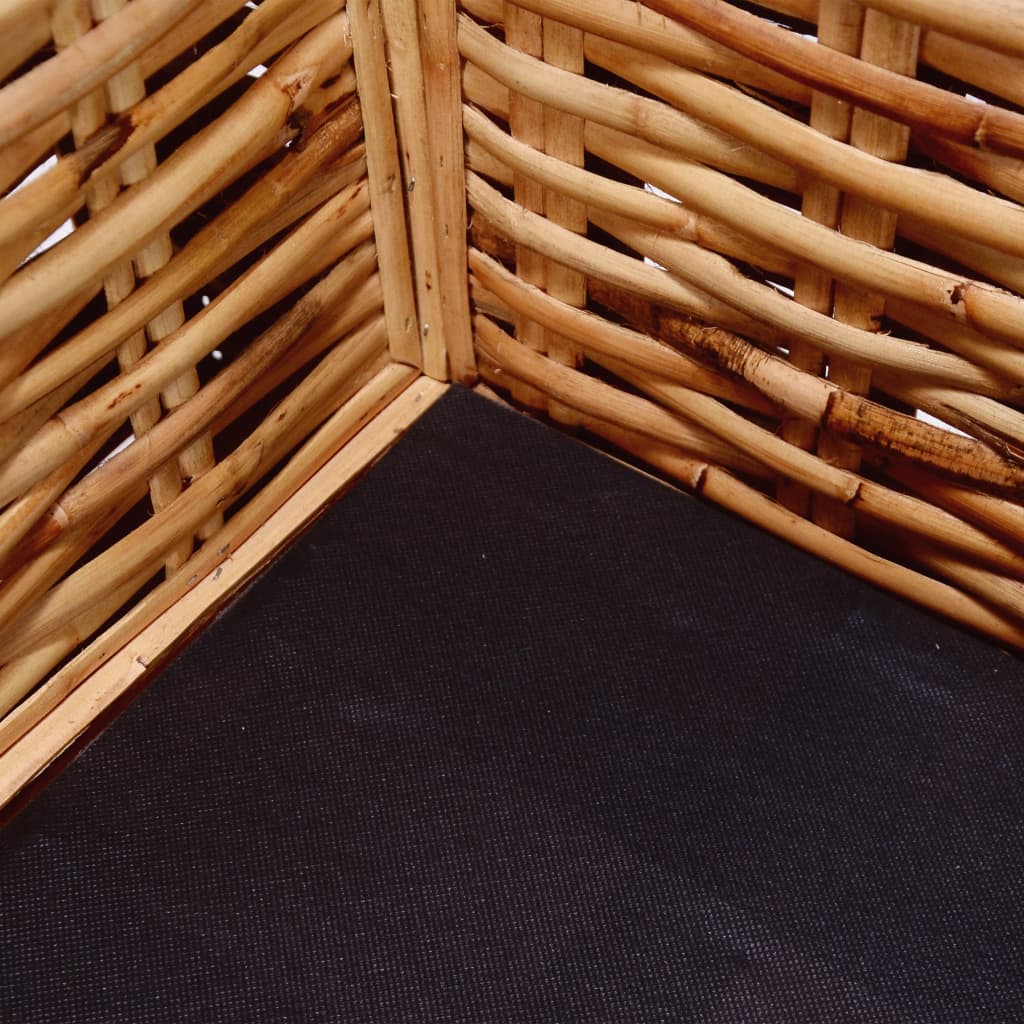 15 részes természetes rattan kanapészett 15 részes természetes rattan kanapészett