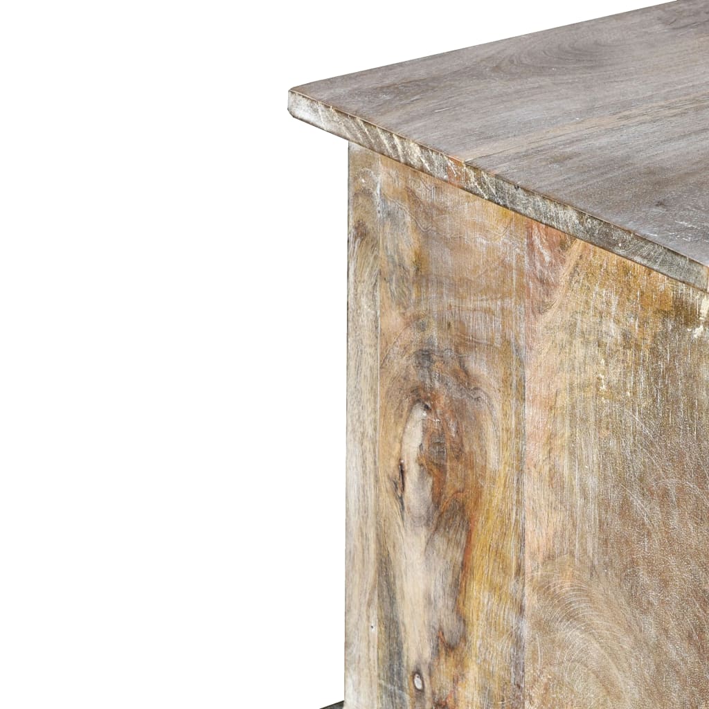 Tömör mangófa tv-szekrény